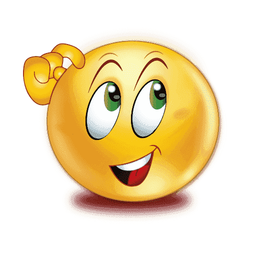 Thinking Images Emoji Free HQ Image Transparent PNG Image