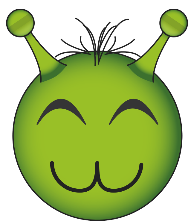 Alien Emoji Face HQ Image Free Transparent PNG Image