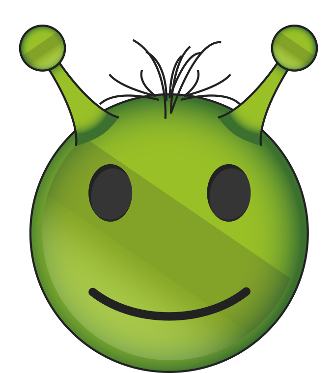 Alien Emoji Face PNG File HD Transparent PNG Image