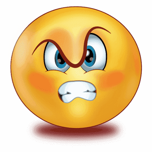 Angry Pic Emoji Free PNG HQ Transparent PNG Image