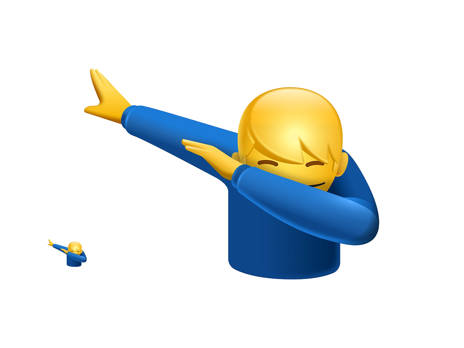 Dab Emoji Free HD Image Transparent PNG Image