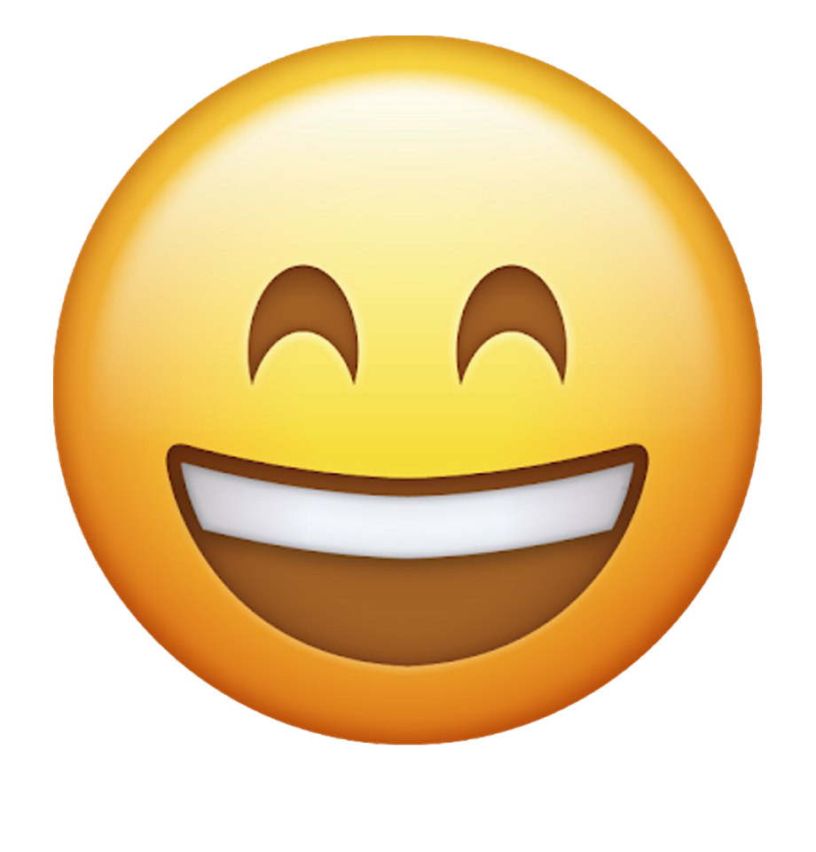 Laughing Yellow Emoji Free Transparent Image HQ Transparent PNG Image