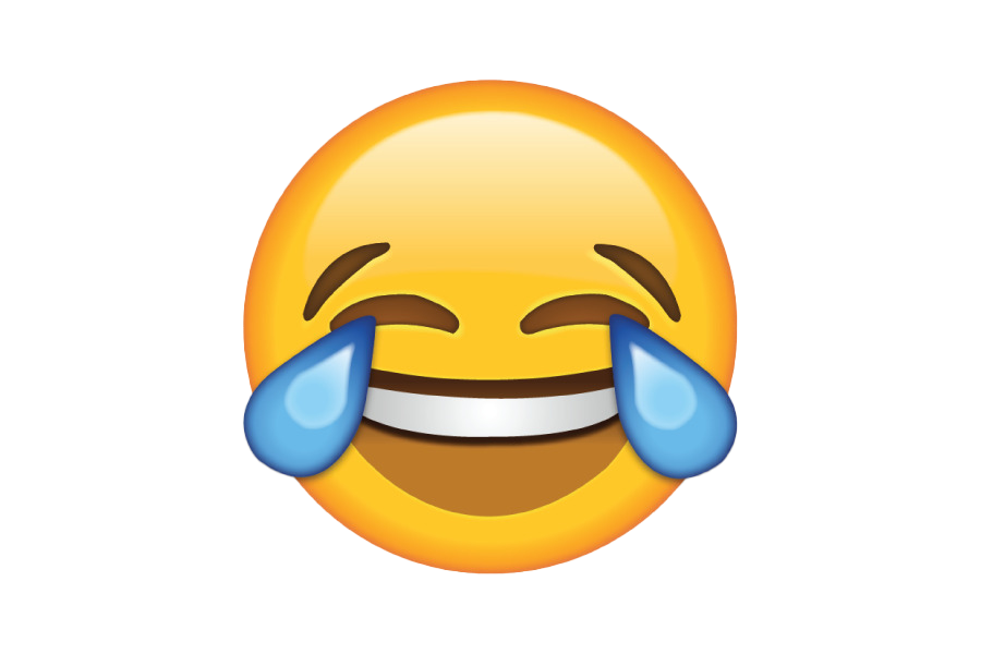 Laughing Yellow Emoji PNG File HD Transparent PNG Image