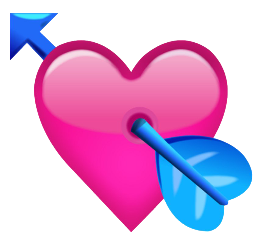 Pink Heart Love Emoji Download Free Image Transparent PNG Image