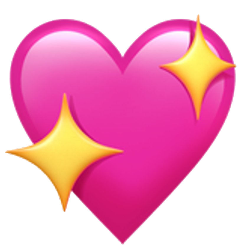 Pink Heart Love Emoji Free HD Image Transparent PNG Image