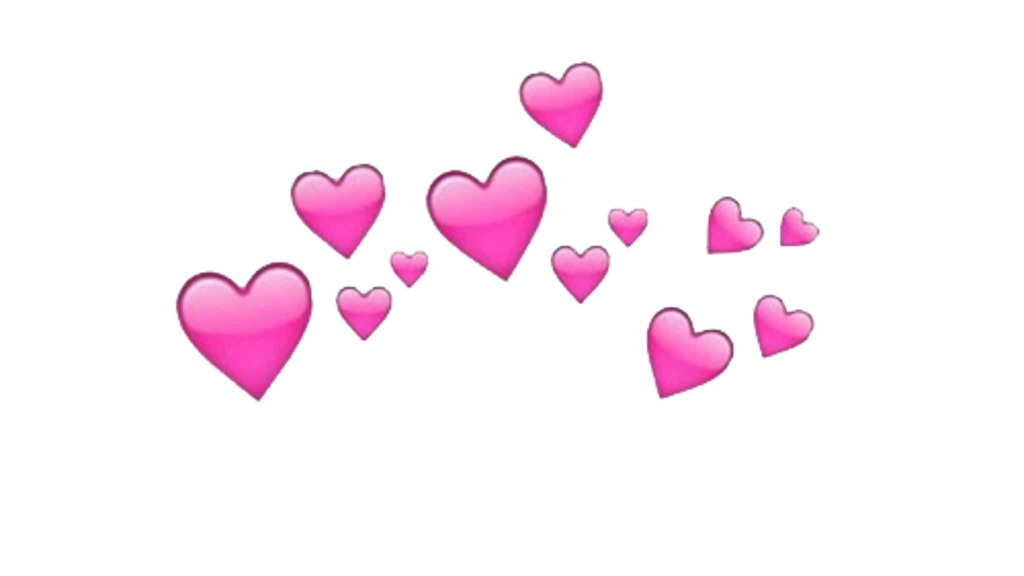 Pink Heart Emoji Free Transparent Image HD Transparent PNG Image