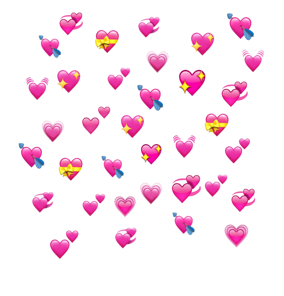 Pink Heart Emoji Free Download Image Transparent PNG Image