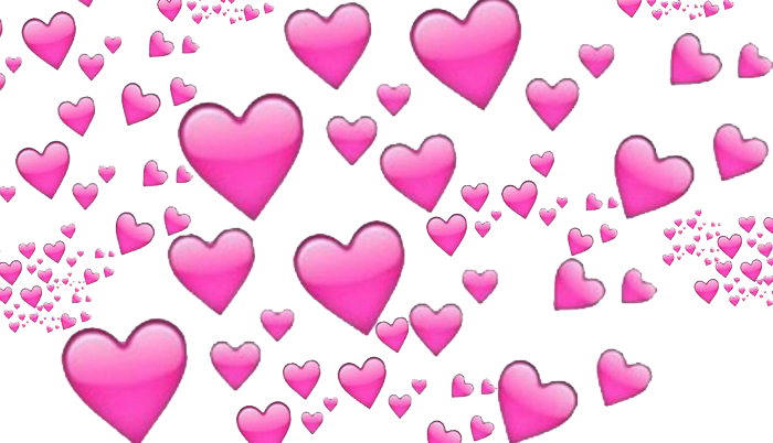 Pink Heart Emoji Free Clipart HD Transparent PNG Image