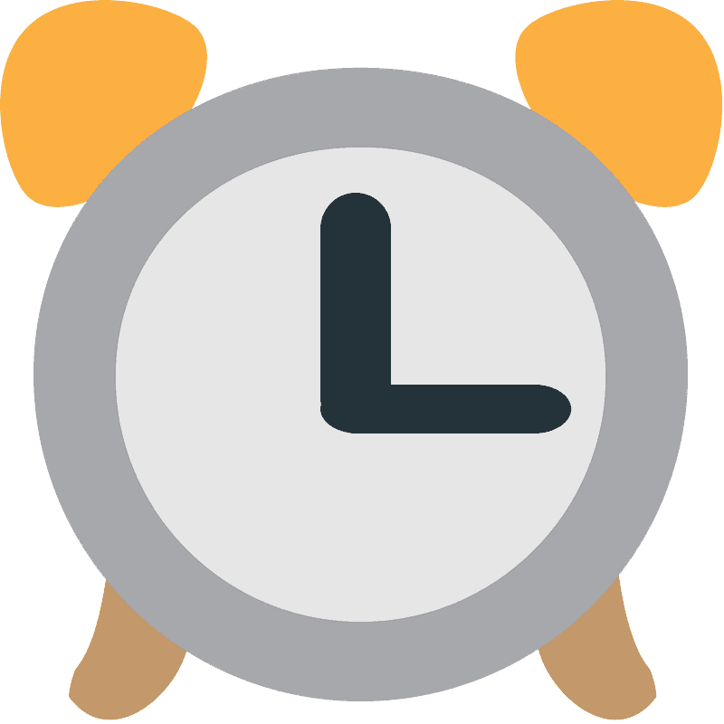 Alarm Emoji Free HQ Image Transparent PNG Image