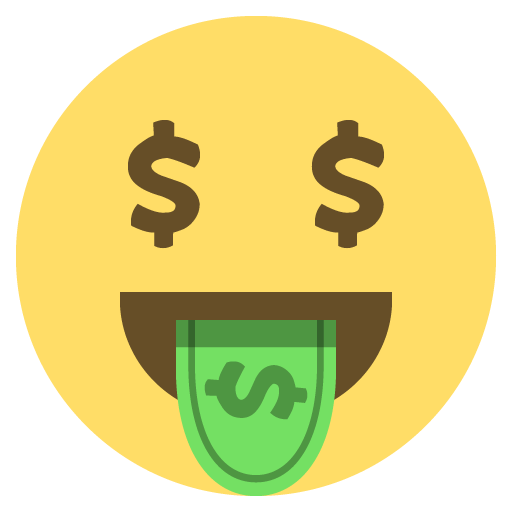 United Money Dollar Sign States Emoji Transparent PNG Image