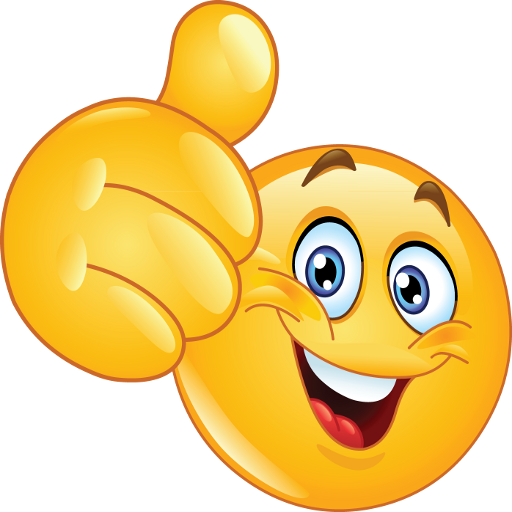 Emoticon Thumb Double Button Smiley Emoji Signal Transparent PNG Image