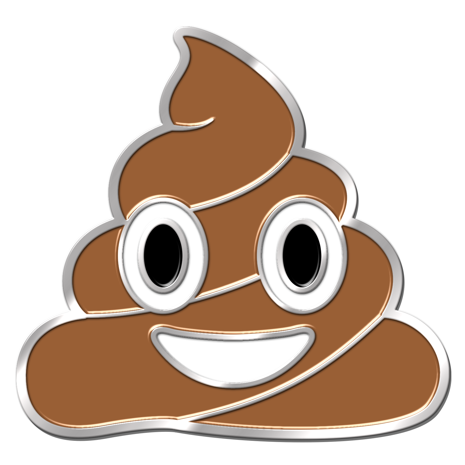 Of Sticker Poo Decal Pile Bumper Emoji Transparent PNG Image