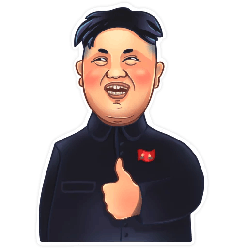 Korea North Kim Jongun Telegram Nose Facial Transparent PNG Image