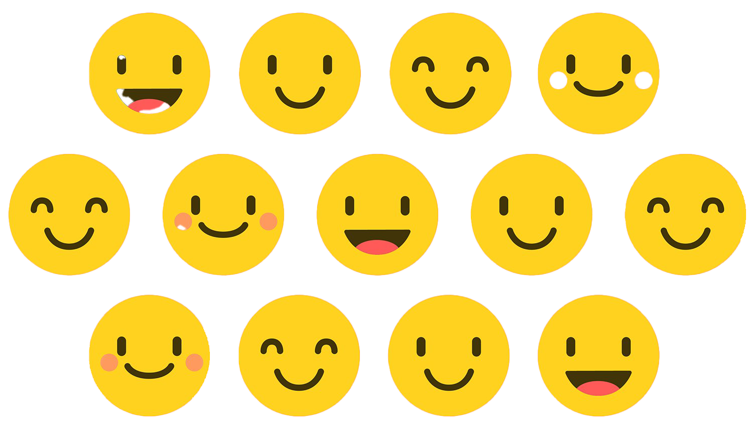 Cheerful Smiley PNG Image High Quality Transparent PNG Image