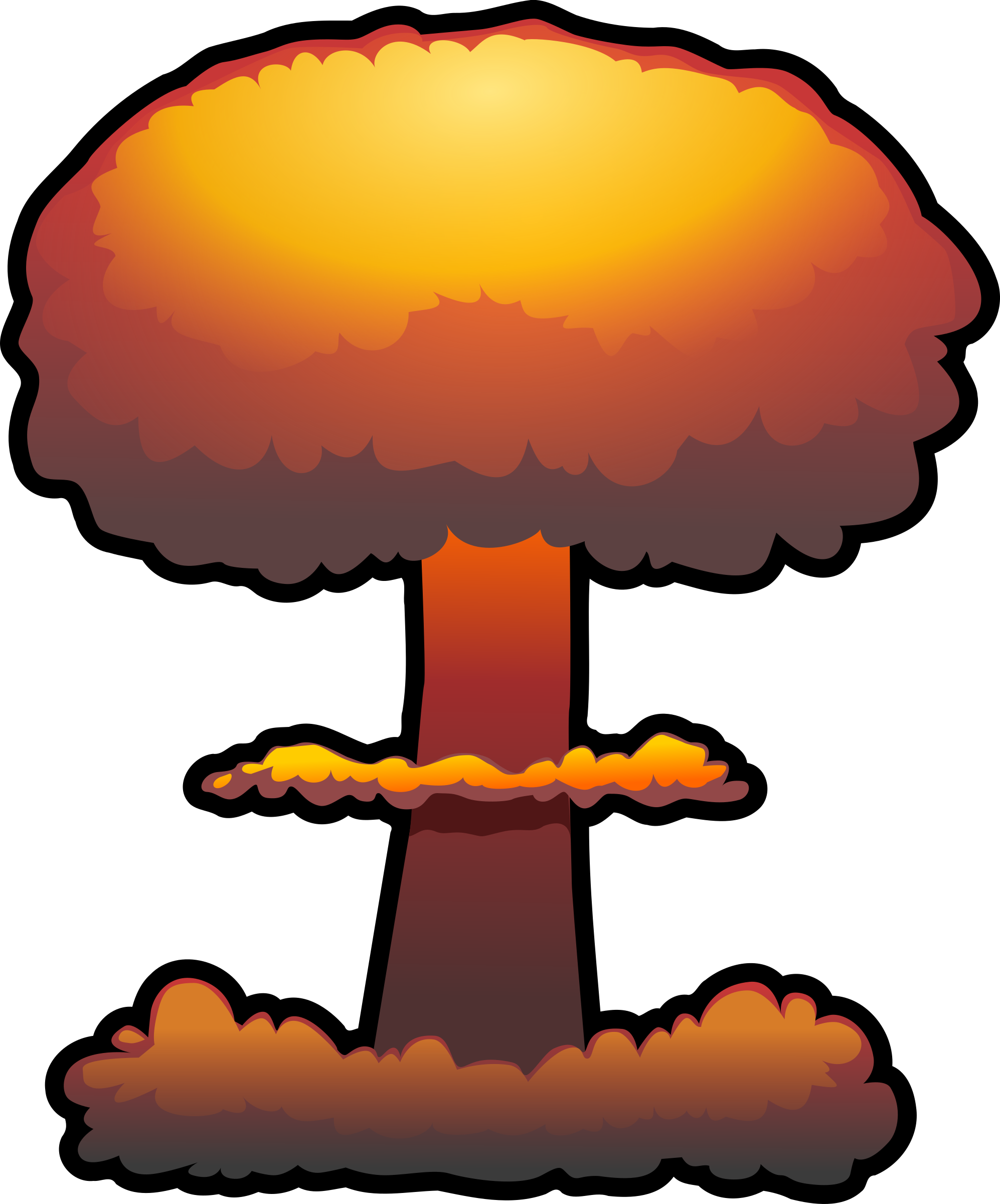 Atomic Explosion Photo Transparent PNG Image