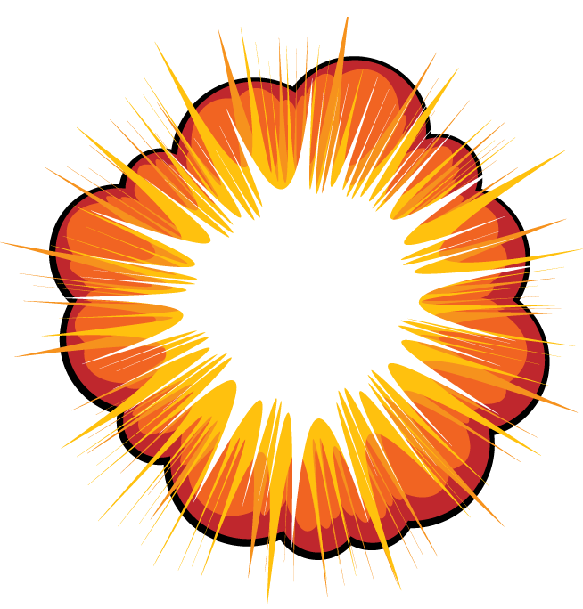 Sound Sonic Flower Explosion Symmetry Boom Transparent PNG Image