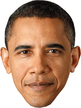 Barak Obama Face Png Image Transparent PNG Image