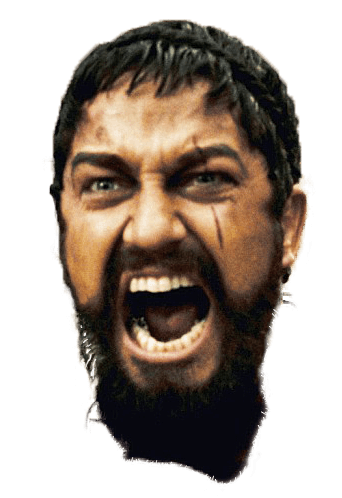 Sparta Face Png Image Transparent PNG Image