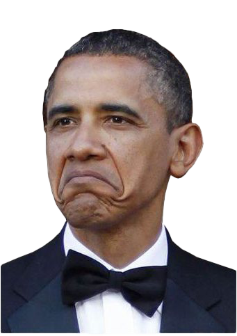 Not Bad Face Obama Free PNG HQ Transparent PNG Image