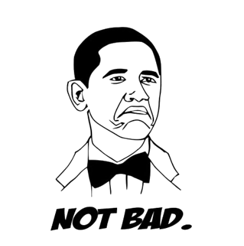 Not Bad Face Obama Free Download PNG HD Transparent PNG Image