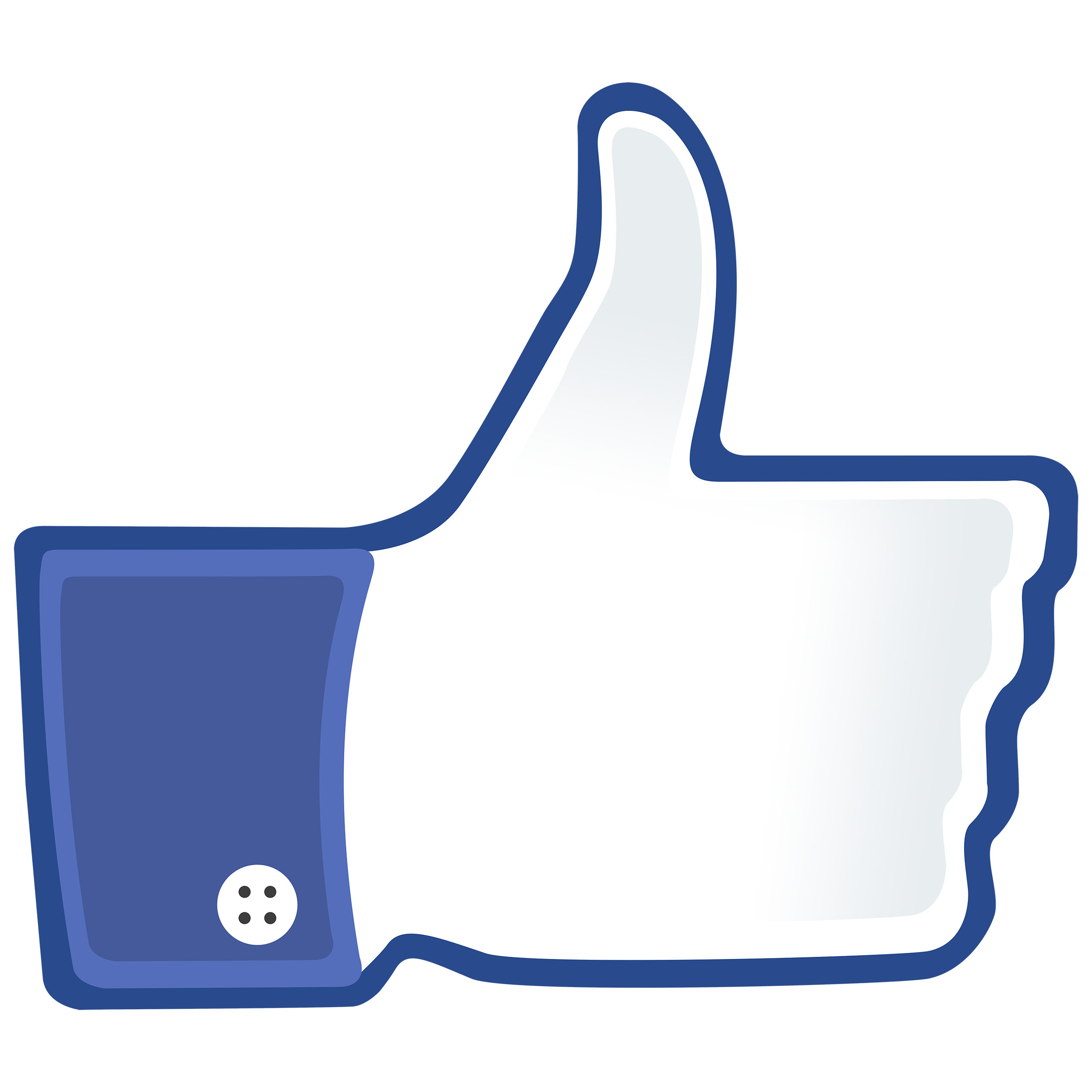 Thumb Media Button Facebook Social Signal Like Transparent PNG Image