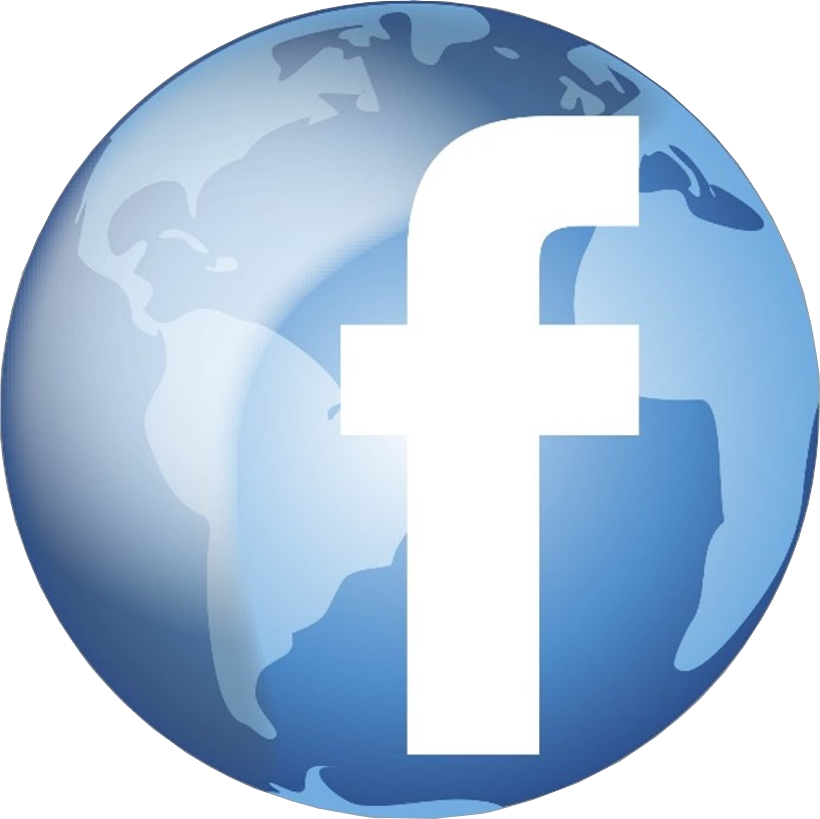 Media Globe Facebook Advertising Social World Connect Transparent PNG Image