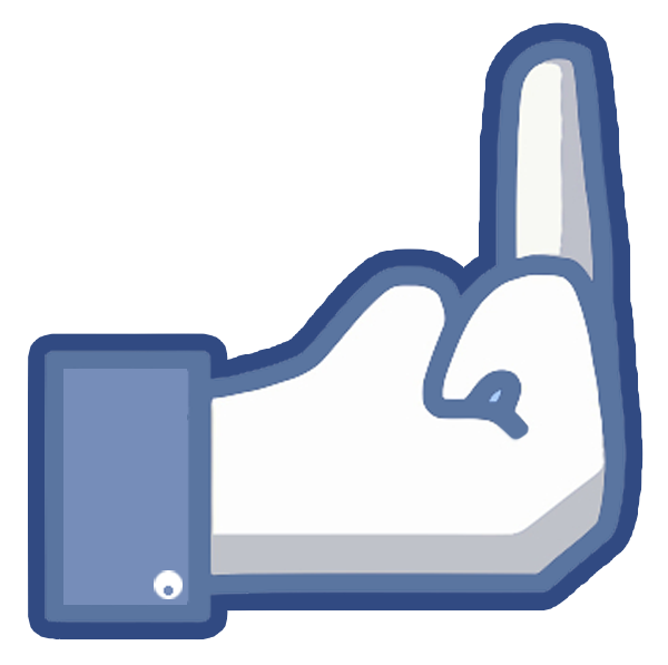 Youtube Middle Facebook Finger Hashtag Flickr Transparent PNG Image