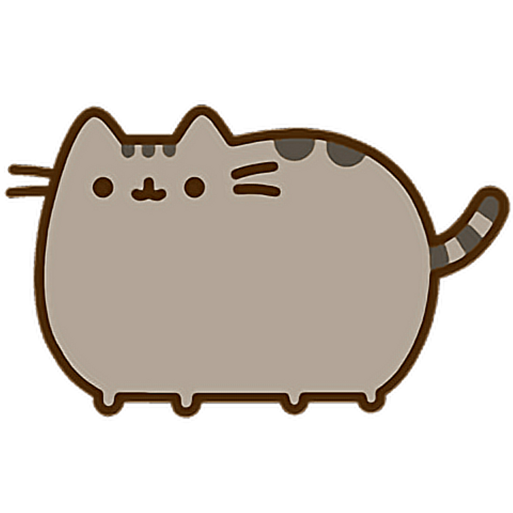 Pusheen Short-Haired Breed Domestic British Cat Tabby Transparent PNG Image