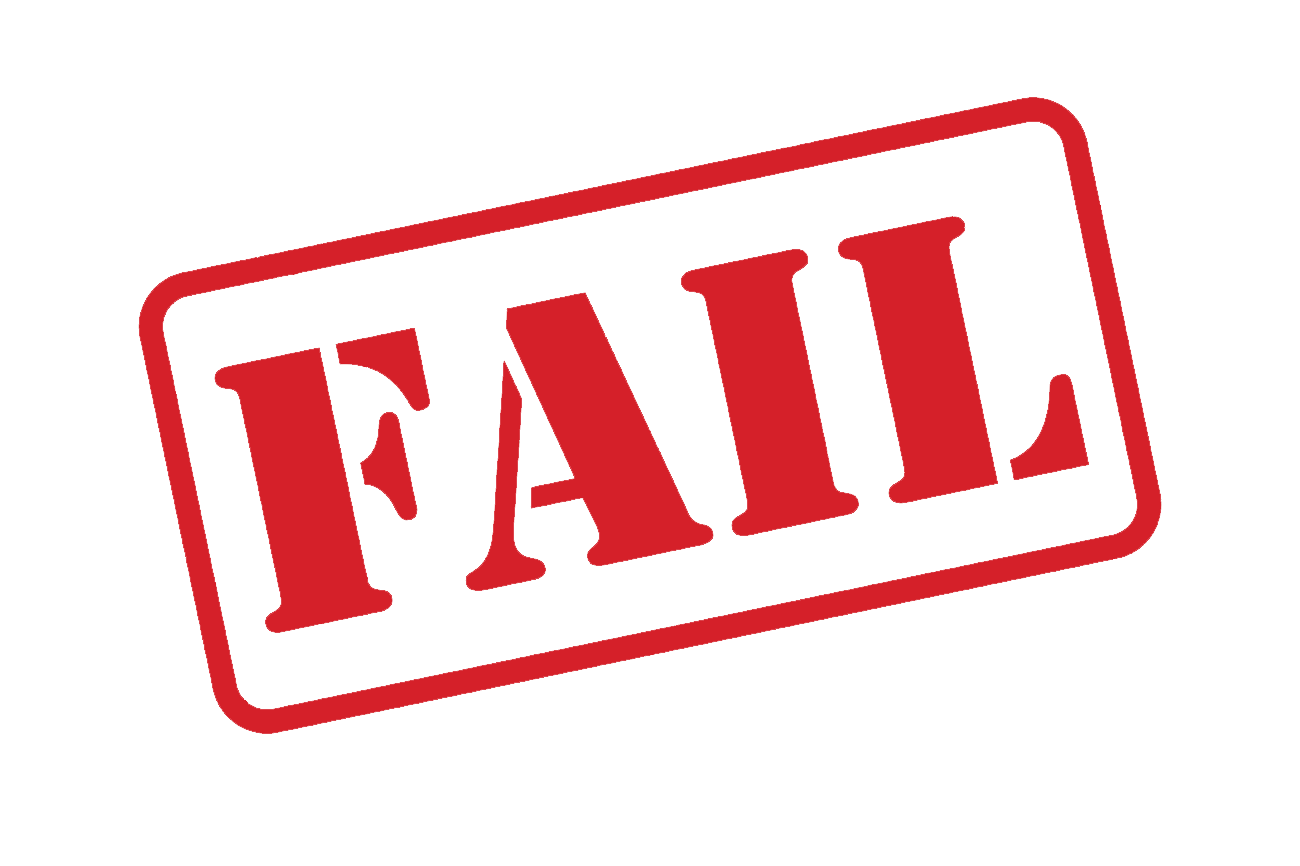 Fail Stamp Picture Transparent PNG Image