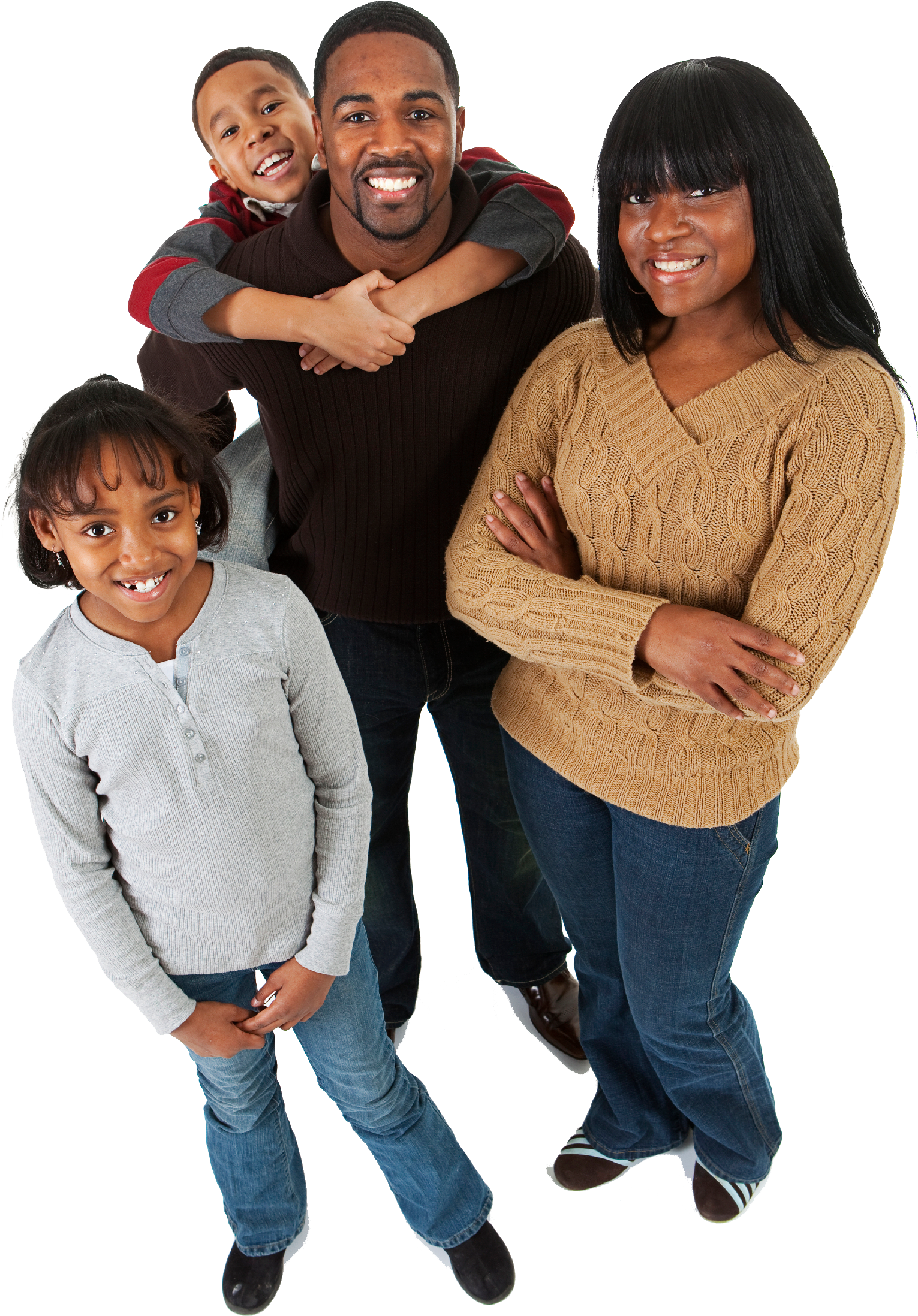 Black Family Free Download PNG HQ Transparent PNG Image