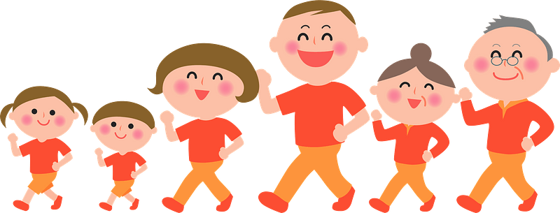 Walking Vector Family Download HD Transparent PNG Image