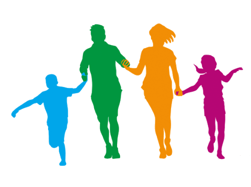 Photos Walking Vector Family Free PNG HQ Transparent PNG Image