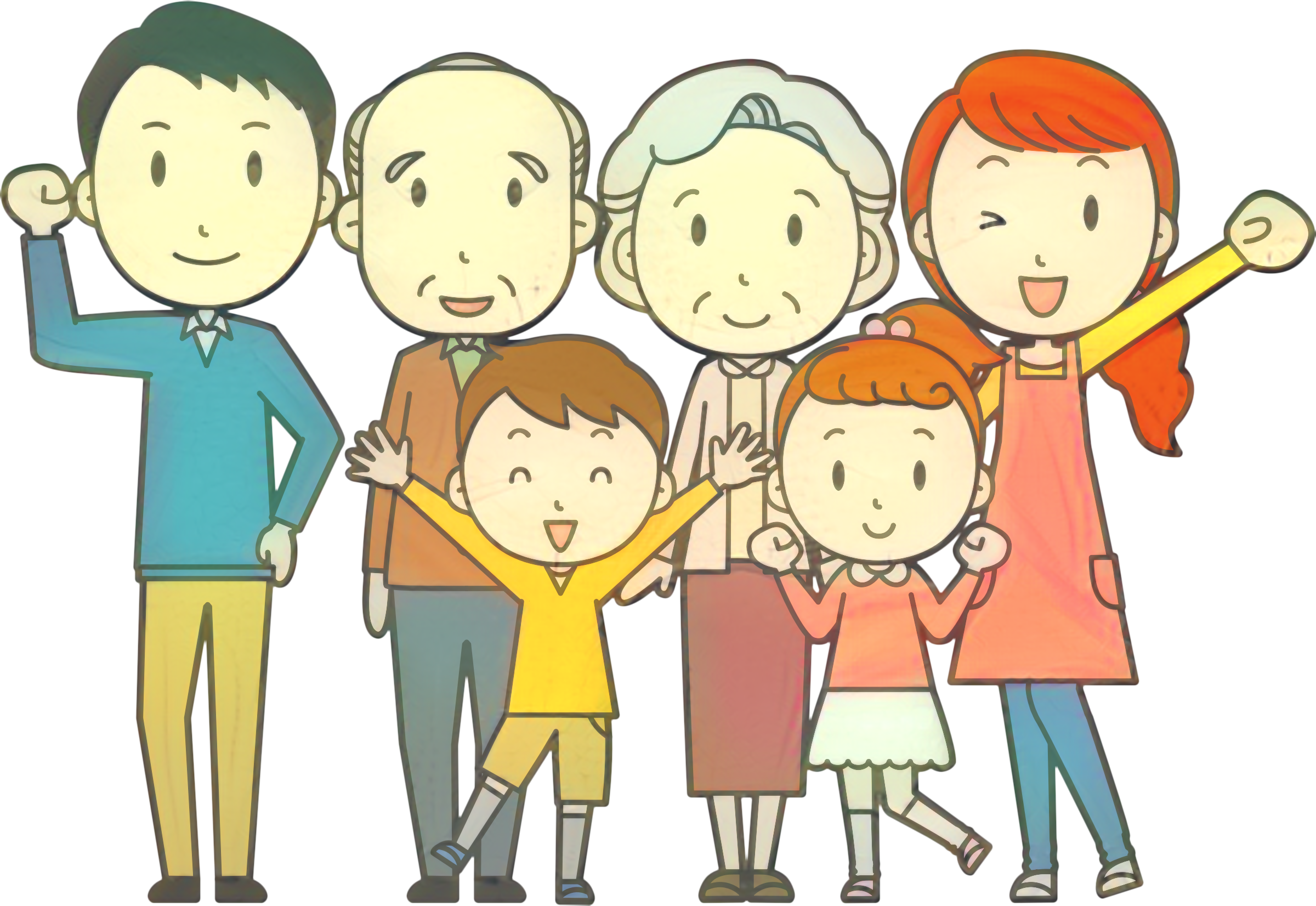 Vector Family Happy PNG File HD Transparent PNG Image