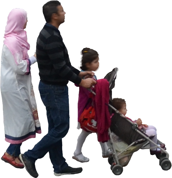 Walking Family Free Transparent Image HD Transparent PNG Image