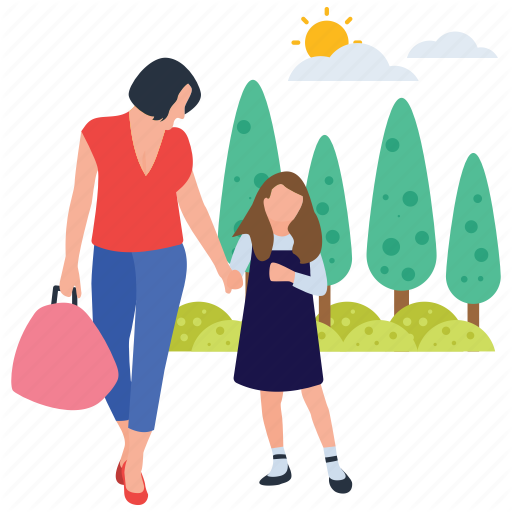 Walking Family Free Transparent Image HD Transparent PNG Image