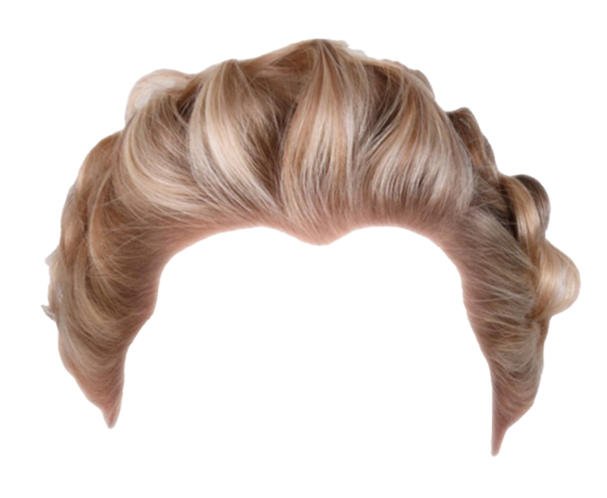 Hair Blonde Short Download HQ Transparent PNG Image