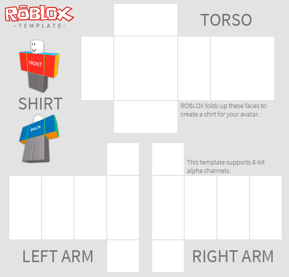 Roblox Shaded Shirt Template Free Transparent Image HD Transparent PNG Image