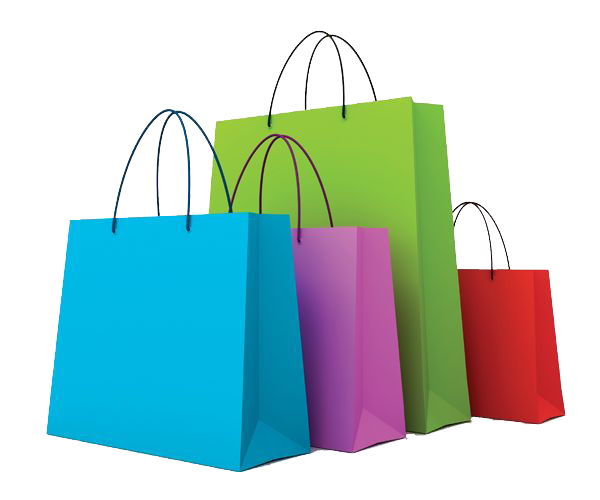 Bag Girl Shopping Holding Online Transparent PNG Image