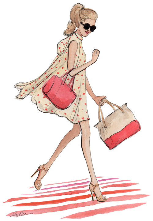 Woman Illustration Fashion Chic Chanel Quotation Transparent PNG Image