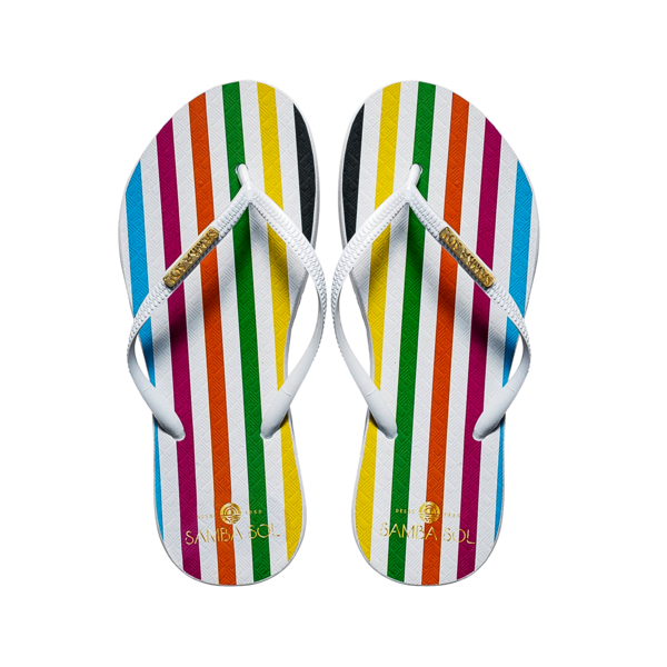 Rainbow Sister Fashion Flip Flip-Flops Twisted Luxury Transparent PNG Image