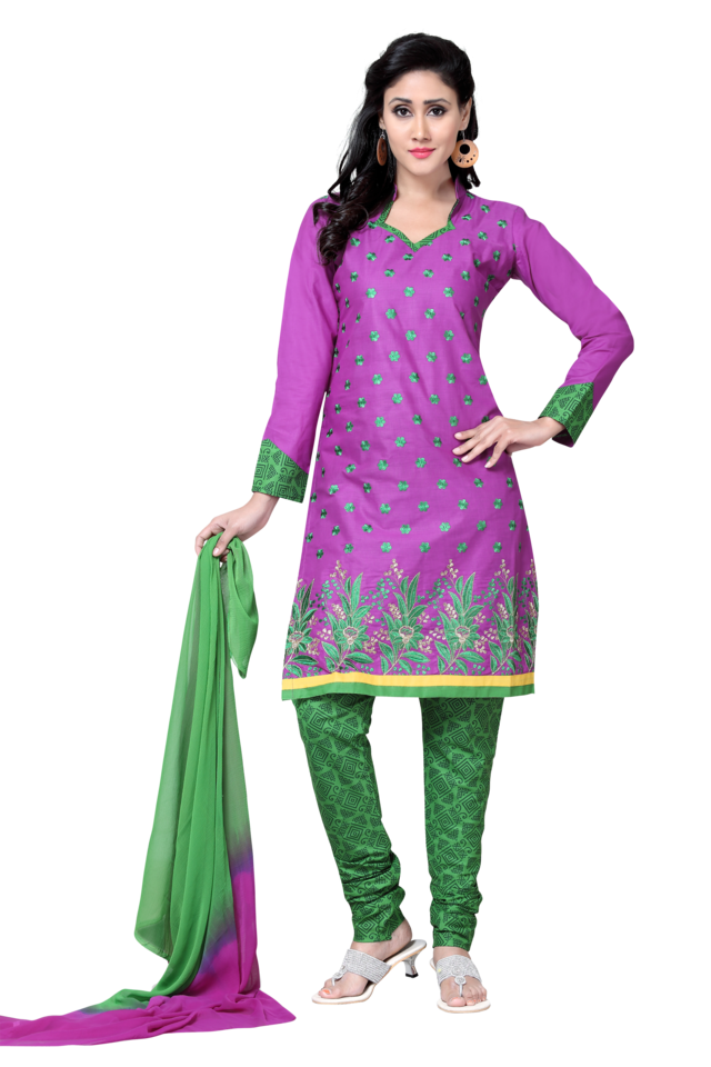 Pink Fashion Shalwar Kameez Model Dress Churidar Transparent PNG Image