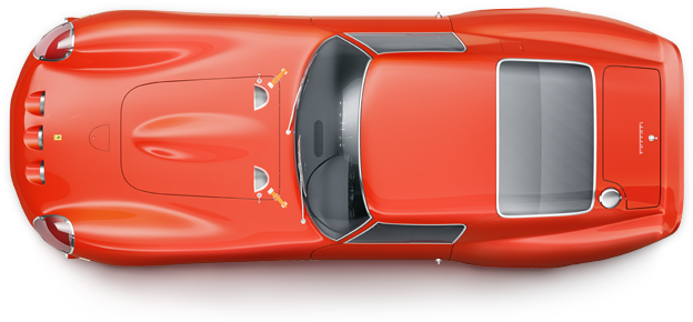 Top Toy Ferrari View Download HQ Transparent PNG Image