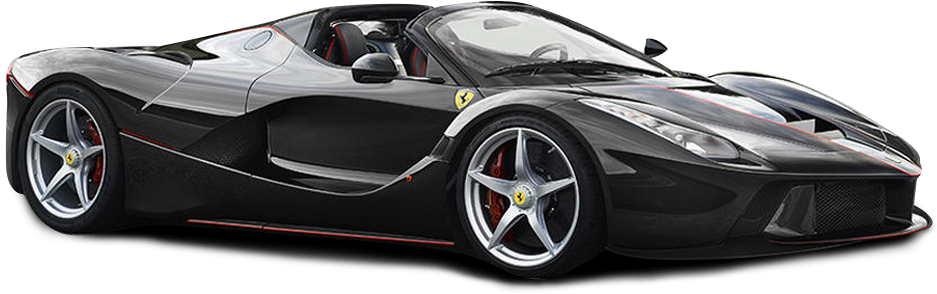 Ferrari Convertible Black Download Free Image Transparent PNG Image