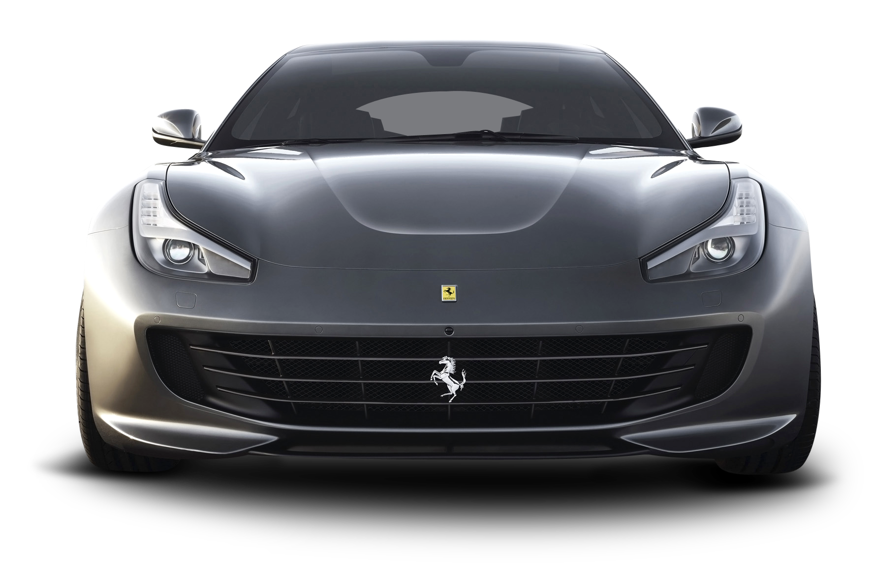 Front Ferrari Black View HD Image Free Transparent PNG Image