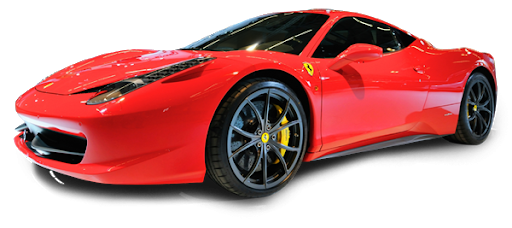 Ferrari Side Red View HD Image Free Transparent PNG Image