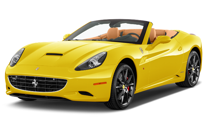 Ferrari Yellow Superfast Download Free Image Transparent PNG Image