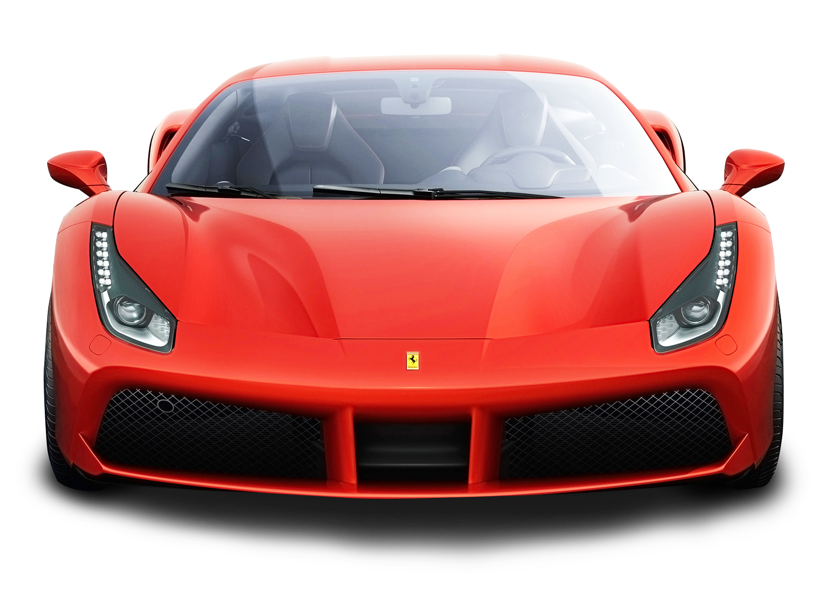 Front Ferrari Red View Free Download PNG HD Transparent PNG Image