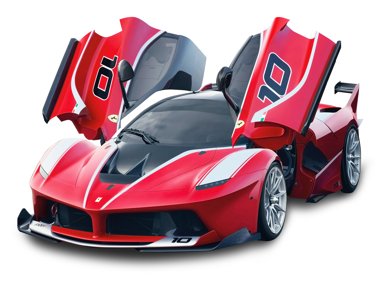 Front Ferrari Red View Free Clipart HD Transparent PNG Image