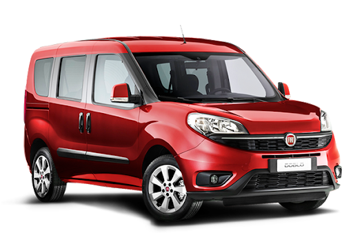 Fiat Van Doblo Red Free Clipart HD Transparent PNG Image