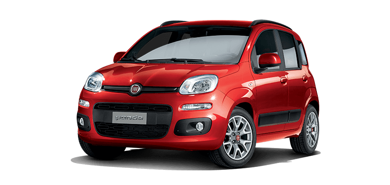 Fiat Panda Red Free Clipart HQ Transparent PNG Image